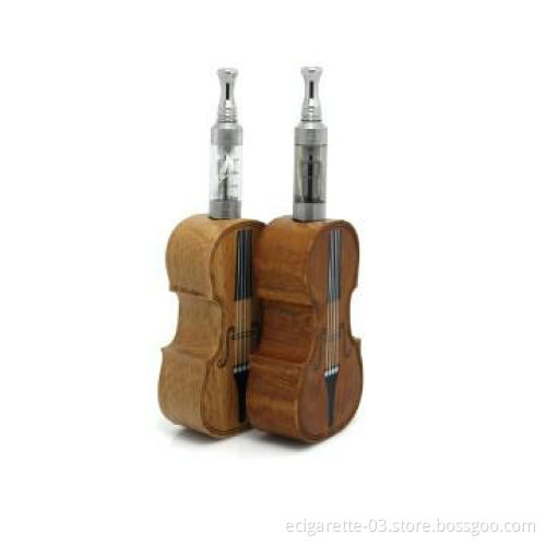 Newest violin battery tube wooden electronic cigarette VIO with ce4